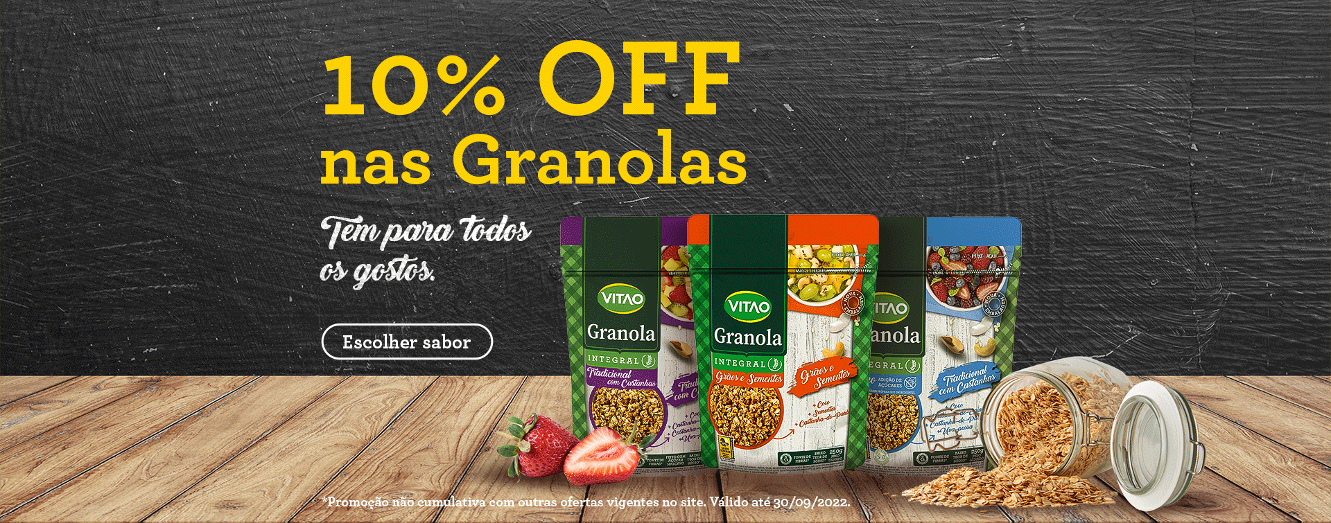 Banner Granolas 10%Off